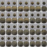 2012- Russia, 2-5-10 rubles: Napoleonic War 1812, full series- 28 coins, UNC
