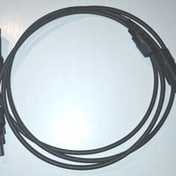 2 St. neue 4mm Solar-Verlängerungskabel 100cm mit MC4-Steckern