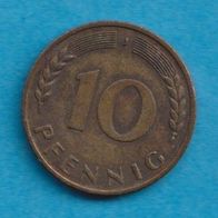 10 Pfennig 1950 J