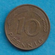 10 Pfennig 1991 F