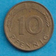 10 Pfennig 1988 F