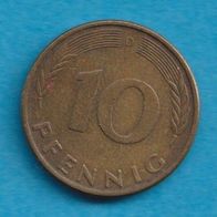 10 Pfennig 1986 D