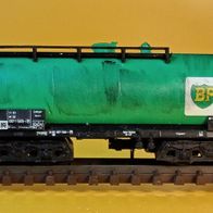 minitrix N,3554, BP, 21 80 007 1 500-1 (P], Kesselwagen, Bastelartikel, gealtert, gut