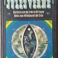 Die Reise um die Erde in 80 Ta.& Reise zum Mittelpunkt" 2 Romane von Jules Verne DDR