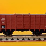 Minitrix 3211, DRG offener Güterwagen-feste Ladung, wenig bespielt, Bastelobjekt, top