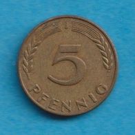 5 Pfennig 1966 J