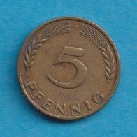 5 Pfennig 1950 J