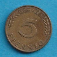 5 Pfennig 1950 D
