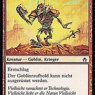 3x "Goblinraufbold", Common aus "Fünfte Morgenröte", Erhaltung siehe Text