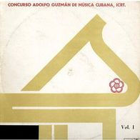 Concurso Adolfo Guzman De Musica Cubana Vol.1 LP Areito Cuba