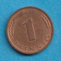 1 Pfennig 1973 J