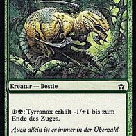 4x "Tyrranax", Common aus "Fünfte Morgenröte", ungespielt