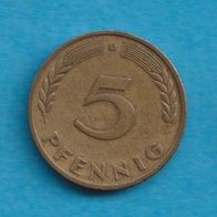 5 Pfennig 1949 D Bank Deutscher Länder