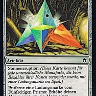 4x "Fünfseitiges Prisma", Common aus "Fünfte Morgenröte", ungespielt
