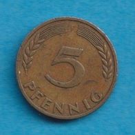 5 Pfennig 1949 F Bank Deutscher Länder