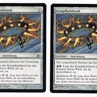 2x "Kampfhalsband", Common aus "Fünfte Morgenröte", Erhaltung siehe Text