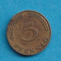 5 Pfennig 1949 J Bank Deutscher Länder