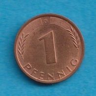Deutschland 1 Pfennig 1974 G Top