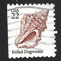 USA Freimarke " Muscheln " Michelnr. 1741 DL o