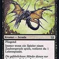 3x "Ebenholzsceada" - Uncommon aus "Fünfte Morgenröte", Erhaltung siehe Text