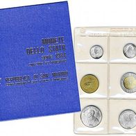 KMS San Marino 1984 mit 9 Münzen "Wissenschaft im Dienst der Menschheit"