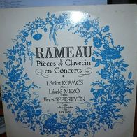 Rameau - Pieces De Clavecin En Concerts LP Ungarn Qualiton Laszlo Mezo Lorant Kovacs