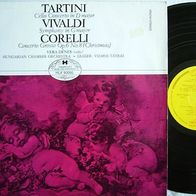 Tartini: Cello Concerto-Vivaldi: Symphony in G major-Corelli: Concert Grosso LP Ungarn