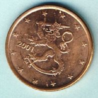 Finnland 5 Cent 2001