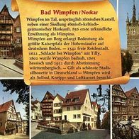 74206 Bad Wimpfen am Neckar Chronik - Karte mit 5 Ansichten