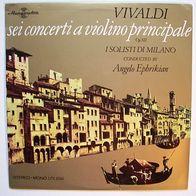 Vivaldi - Sei Concerti A Violino Principale LP Ungarn Hungaroton I Solisti di Milano