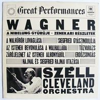 George Szell & Cleveland Orchestra - Wagner LP Ungarn CBS Great Performances