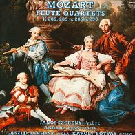 Mozart: Flute Quartets K 285, K 285a, K 285b, K 298 LP Ungarn Botvay Szebeni Barsony