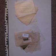 50 Schutzhüllen / Klarsichthüllen für für Foto, Karte, Etikett, Sticker