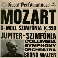Mozart: G-moll Symphony K.550-Jupiter Symphony LP Bruno Walter CBS Great Performance