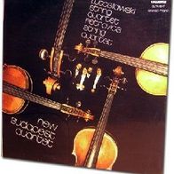 New Budapest Quartet: Witold Lutoslawski & Petrovics Emil : String Quartets LP Ungarn