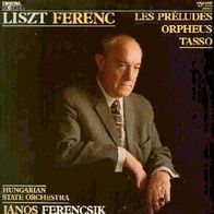 Liszt: es Preludes - Orpheus - Tasso 1983 LP Ungarn Janos Ferencsik Digital recording