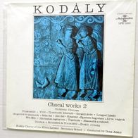 Kodaly Zoltan - Choral Works 2 LP Ungarn Hungaroton Ilona Andor