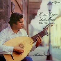 Andras Kecskes - Central European Lute Music:16th - 17th Century LP Ungarn Hungaroton