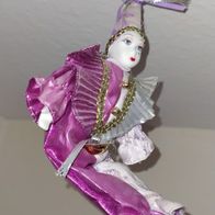 Porzellan Harlekin ---- Pierrot Puppe