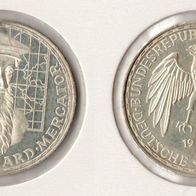 BRD 5 DM 1969 -F- "Mercator" Silber Bfr. Jaeger 400