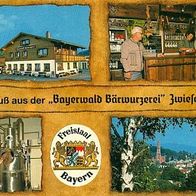 94227 Zwiesel Bayerwald Bärwurzerei 4 Ansichten 1988