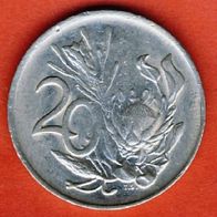 Südafrika 20 Cents 1983