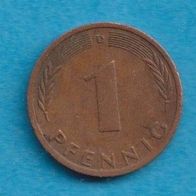 1 Pfennig 1975 D
