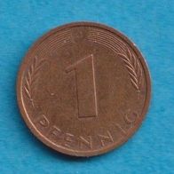 Deutschland 1 Pfennig 1975 J