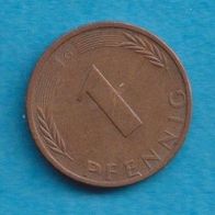 1 Pfennig 1976 G
