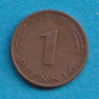 1 Pfennig 1979 G