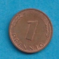 1 Pfennig 1980 D