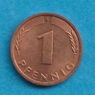 Deutschland 1 Pfennig 1980 F