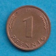1 Pfennig 1980 G