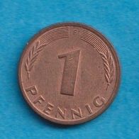 1 Pfennig 1981 F